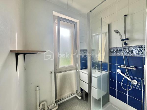 DIJON FACS : Situé rue d'Auxonne à proximité de la place Roger Salengro et des facultés, appartement 3 pièces traversant, d'environ 54m², situé au 1 er étage /3 sans ascenseur comprenant : Entrée et dégagement, deux chambres, un séjour, cuisine indépendante, salle d'eau et wc séparé. Garage individuel carrelé avec électricité, cave et grenier. 
Appartement à rénové, idéal pour investissement locatif ou premier achat, proximité du campus universitaire, transports et commerces. 
Faibles charges de copropriété, taxe foncière 1054 euros.  Chaudière individuelle Gaz, fenêtres double vitrage en PVC, volets roulants PVC.