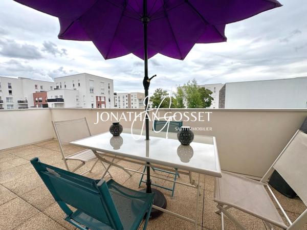 Appartement DUPLEX -5 pcs- 4ch- 93m²+ 28m² de terrasses