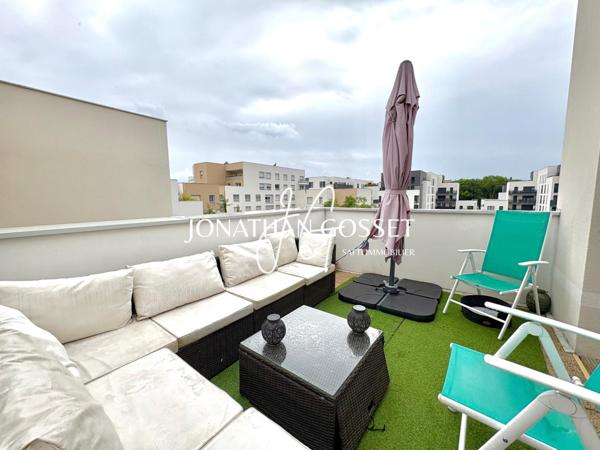 Appartement DUPLEX -5 pcs- 4ch- 93m²+ 28m² de terrasses