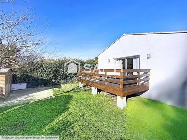 Maison T5 avec terrasse et jardin de 400 m²