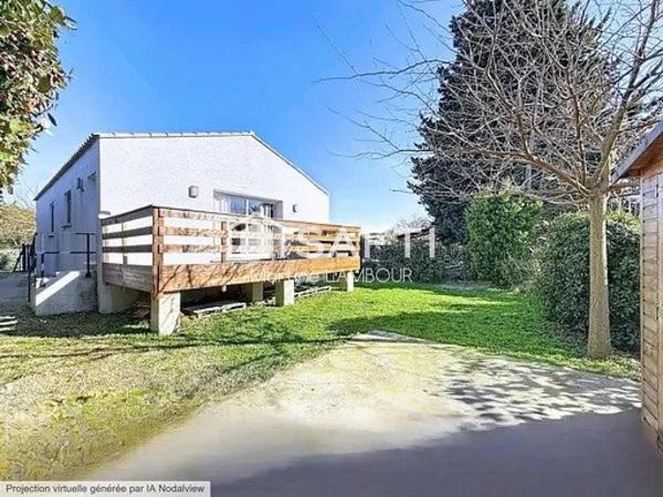 Maison T5 avec terrasse et jardin de 400 m²