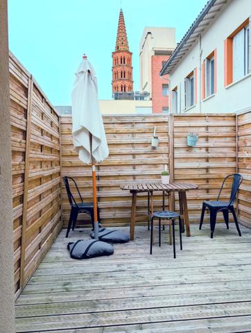 TOULOUSE PONT DES DEMOISELLES APPART T4 TYPE LOFT 4 PIECES