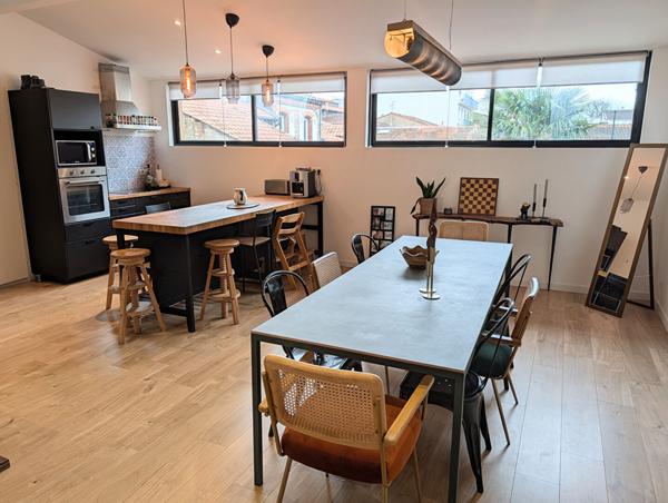 TOULOUSE PONT DES DEMOISELLES APPART T4 TYPE LOFT 4 PIECES