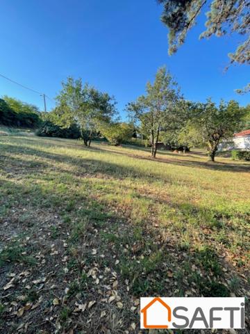 Terrain à 2km du centre ville