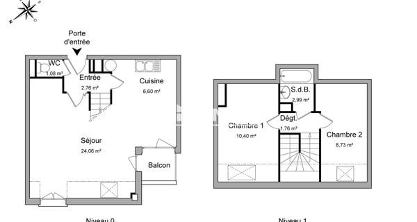 Location Appartement 3 pièces 58.38 m² - Montigny-lès-cormeilles 95370