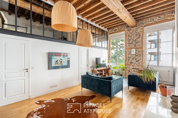 Ancien rénové proche métro Saxe Gambetta