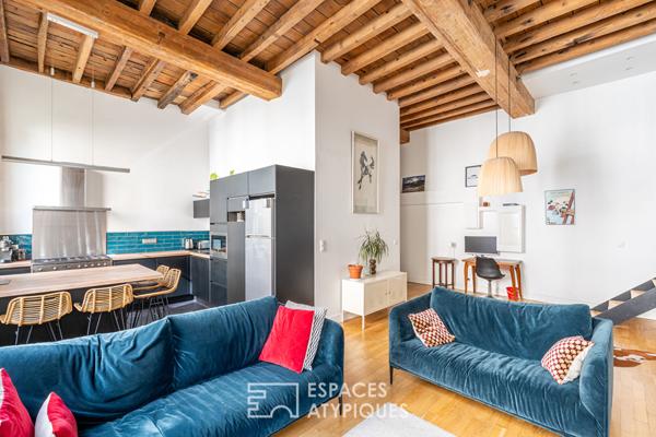 Ancien rénové proche métro Saxe Gambetta