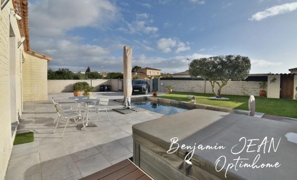 Villa contemporaine de plain-pied avec prestations haut de gamme – Sauvian