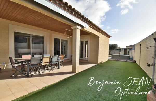 Villa contemporaine de plain-pied avec prestations haut de gamme – Sauvian