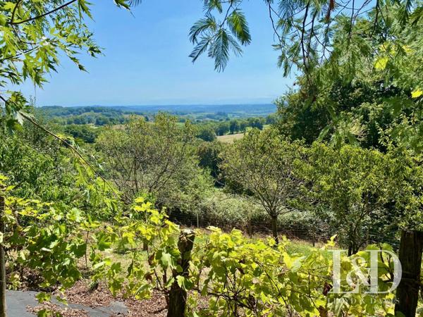 Propriété 6 pièces et dépendance, vue splendide sur les Pyrénées