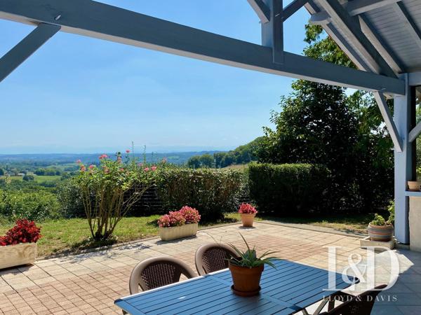 Propriété 6 pièces et dépendance, vue splendide sur les Pyrénées