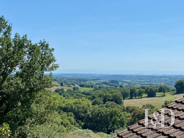Propriété 6 pièces et dépendance, vue splendide sur les Pyrénées