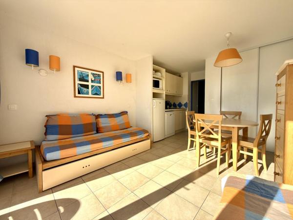 Appartement CAP COUDALERE-LE BARCARES 2 pièce(s) 37 m2 avec une terrasse de 14m²