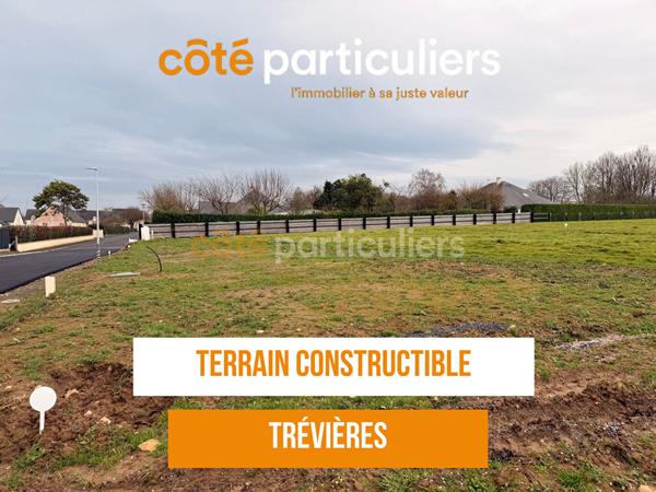 Vente TerrainTREVIERES (14710)