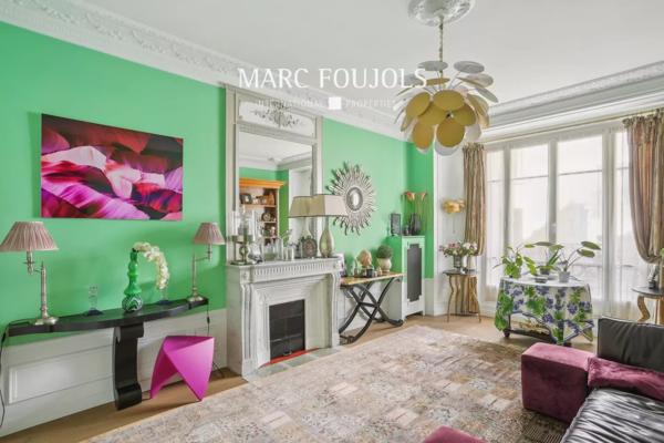 PARIS XVII ARC DE TRIOMPHE appartement familial 111 m²
