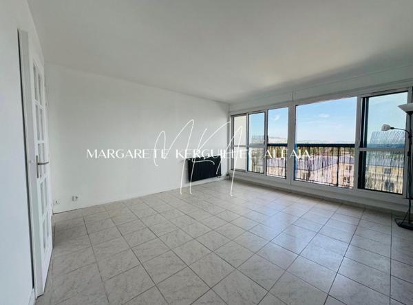 Appartement de 67m², 2 chambres, dernier étage