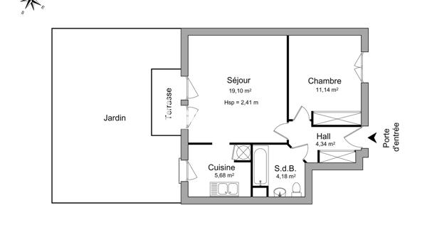 Location Appartement 2 pièces 43.75 m² - Cormeilles-en-parisis 95240