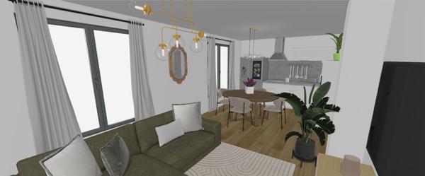 Vente Appartement55,55 m² - 3 Pièces - LE PUY EN VELAY (43000)