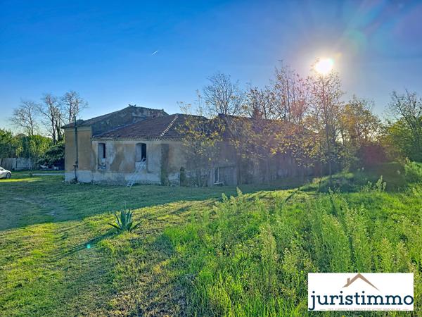 Cairanne (84290) Authentique bâtisse de 1880 avec vue dominante et potentiel exceptionnel