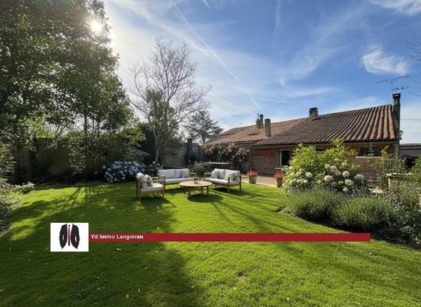Vente immobilière : Maison de village à Langoiran   105 m² 227 850 €- YD Immo Langoiran.