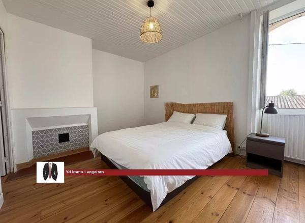 Vente immobilière : Maison de village à Langoiran   105 m² 227 850 €- YD Immo Langoiran.