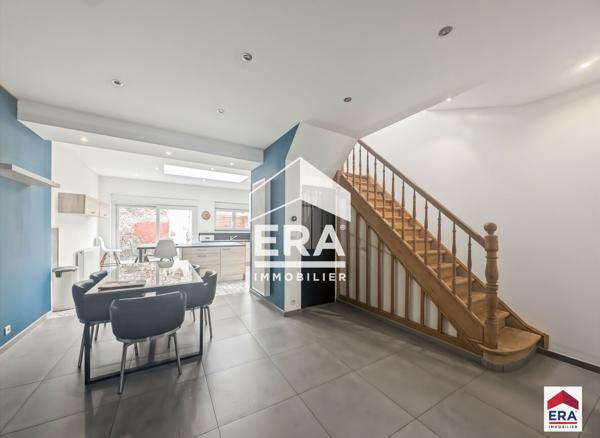 Maison rénovée 110 m² - 3 chambres - Extérieur - Cave - Wattrelos Centre