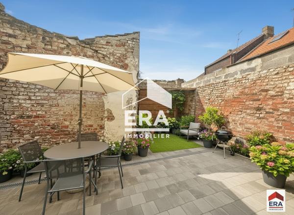 Maison rénovée 110 m² - 3 chambres - Extérieur - Cave - Wattrelos Centre