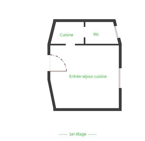 Appartement à vendre 1 pièce 14 m² Paris 19