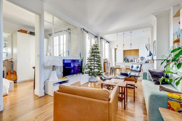 4/5 pièces Familial vue dégagée aux Batignolles