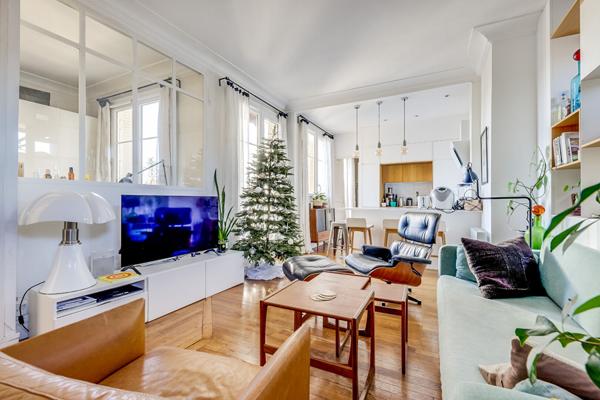 4/5 pièces Familial vue dégagée aux Batignolles