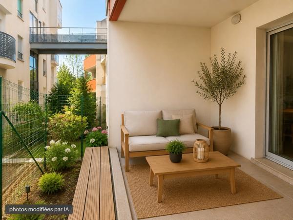 Duplex 4 pièces avec jardin et 2 parkings – comme une maison – Toulouse Est