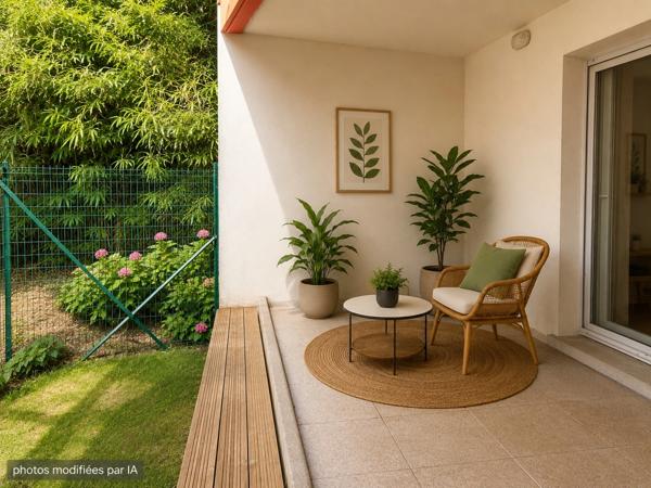 Duplex 4 pièces avec jardin et 2 parkings – comme une maison – Toulouse Est