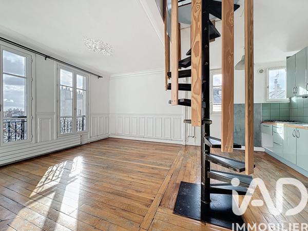Appartement à vendre 3 pièces 56 m² Paris 20