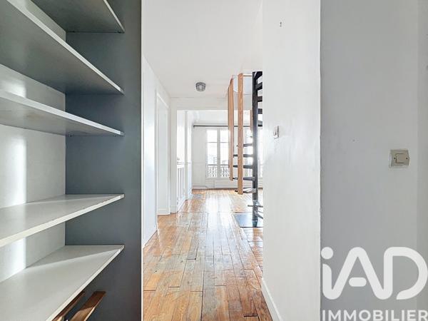 Appartement à vendre 3 pièces 56 m² Paris 20