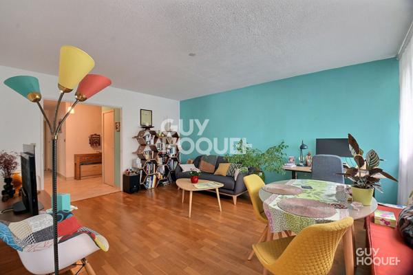 (Visite virtuelle) Appartement T3 de 68 m² avec garage et cave, proche de la Part Dieu (69003)