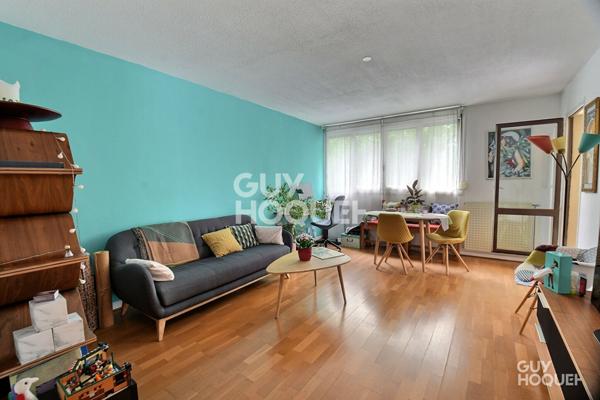 (Visite virtuelle) Appartement T3 de 68 m² avec garage et cave, proche de la Part Dieu (69003)