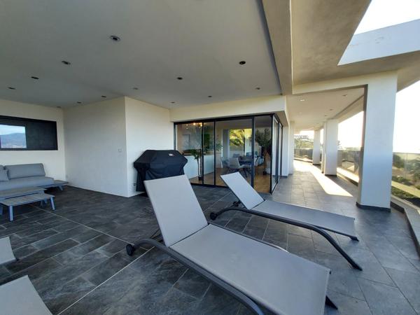 Porticcio magnifique T4 dernier étage vue mer vaste terrasse Porticcio (20166)