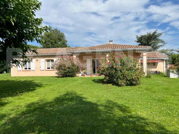 Maison T6 de plain-pied sur parc arboré de plus de 2100m2 – Montauban nord