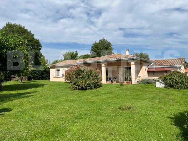Maison T6 de plain-pied sur parc arboré de plus de 2100m2 – Montauban nord