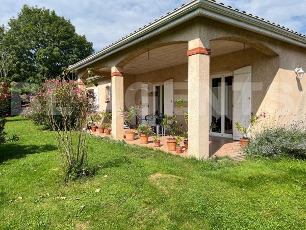 Maison T6 de plain-pied sur parc arboré de plus de 2100m2 – Montauban nord