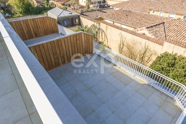 Opportunité rare : duplex moderne avec double terrasse