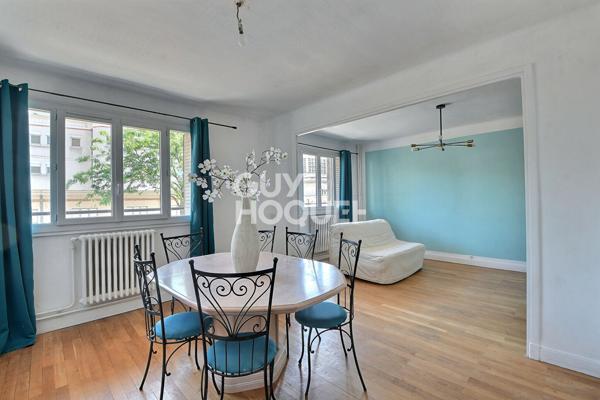 Grand T4 traversant et lumineux de 101 m²  - Lyon 3e (69003)