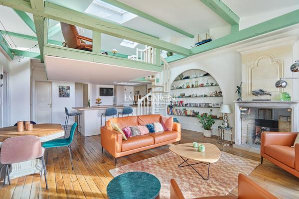 A vendre - appartement -  Paris 75003 -  Dernier étage - Vue dégagée - Proche place des Vosges