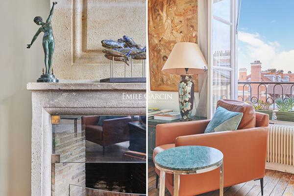 A vendre - appartement -  Paris 75003 -  Dernier étage - Vue dégagée - Proche place des Vosges