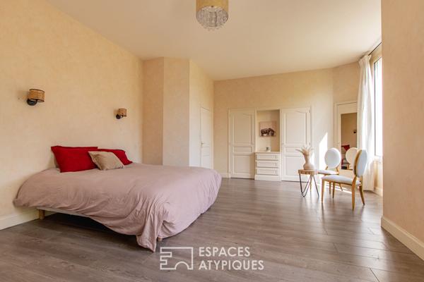 Propriété d’architecte au coeur d’un parc arboré