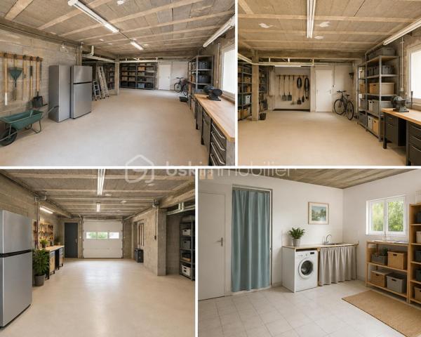 Dans le quartier recherché de Saint-Jean, en limite de Martigues/Port-de-Bouc, découvrez cette maison individuelle de 95 m² habitables, implantée sur un terrain de 653 m², avec un atout particulièrement rare : près de 95 m² supplémentaires au rez-de-chaussée, actuellement utilisés en vaste garage.

95 m² supplémentaires… à imaginer selon votre projet
C’est tout l’intérêt de cette propriété : conserver un garage exceptionnellement vaste, créer un espace indépendant pour un parent ou un enfant, aménager un second logement, ou encore envisager deux logements indépendants.
Une configuration particulièrement adaptée à une famille, à un projet multigénérationnel ou à un investisseur.

Un espace de vie familial à l’étage
À l’étage, les 95 m² habitables proposent une configuration familiale avec un séjour de 26,4 m² ouvrant sur un large balcon, une cuisine indépendante de 10,2 m², 3 chambres, une salle de bains, WC indépendant, hall et rangement.
Le terrain de 653 m² offre une vaste cour permettant de stationner plusieurs véhicules ainsi qu’un puits avec cuve de stockage.

Une maison régulièrement améliorée
Construite en 1973 et régulièrement améliorée, cette maison offre aujourd’hui un bon niveau de confort, notamment à l’étage grâce à ses menuiseries PVC double vitrage et ses stores électriques.
Elle bénéficie également d’une belle cheminée ouverte, apportant chaleur et convivialité au séjour.
À noter : une possibilité d’amélioration significative du DPE en remplaçant la chaudière fioul, actuellement à l’origine du classement F, par une pompe à chaleur air-eau, l’installation de chauffage central étant déjà en place.

Un bien à découvrir… et surtout à imaginer
Pour permettre une projection réaliste, les photographies présentent volontairement le bien dans son état actuel ainsi que des propositions de home staging, afin de visualiser concrètement les possibilités d’aménagement et de modernisation.

95 m² + 95 m² + 653 m² : un potentiel rare
95 m² habitables + 95 m² de garage + 653 m² de terrain : un bien aux possibilités multiples dans un secteur recherché.

Famille, projet multigénérationnel ou investissement : à vous d’imaginer la suite.
Fabrice Geneuil – BSK Immobilier
Votre projet immobilier est ma priorité.
