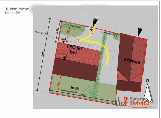 Terrain à bâtir – Emplacement d’exception au cœur de Bourgoin-Jallieu
