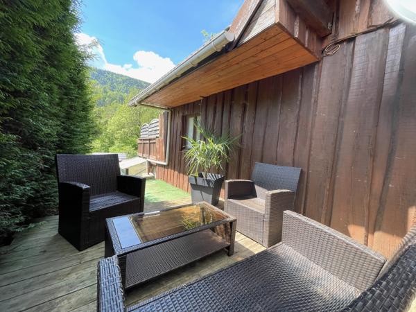 Entremont-le-Vieux (73670) Joli chalet avec vue dégagée et terrain - à 30 mn de Chambéry - au coeur du Massif de la Chartreuse