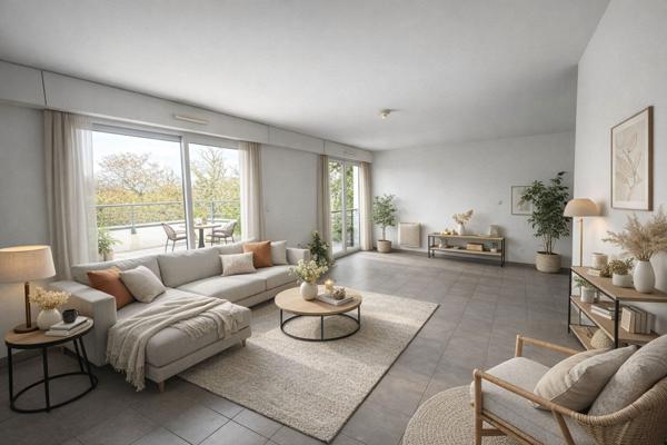 Appartement Nantes - 4 Chambres, Box et stationnement sécurisé, Terrasse 39 m2