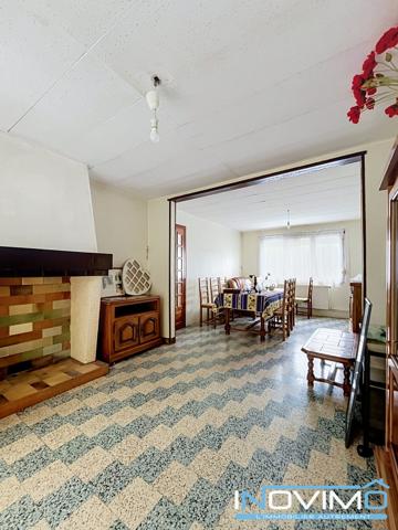 Maison mitoyenne 2 côtés à vendre, 6 pièces - Calais 62100